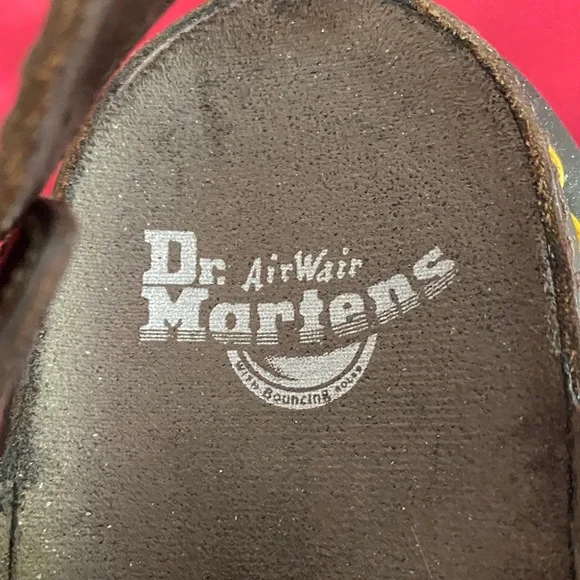Dr. Martens Dark Brown Leather Sandals - Picture 5 of 9